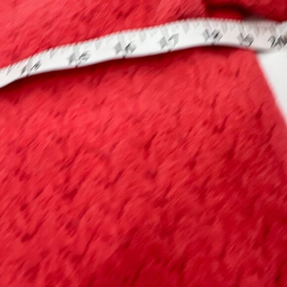 Boden Fluffy Pointelle Knit Sweater Wool Blend Womens Small Coral Crew Neck Soft - Picture 6 of 9